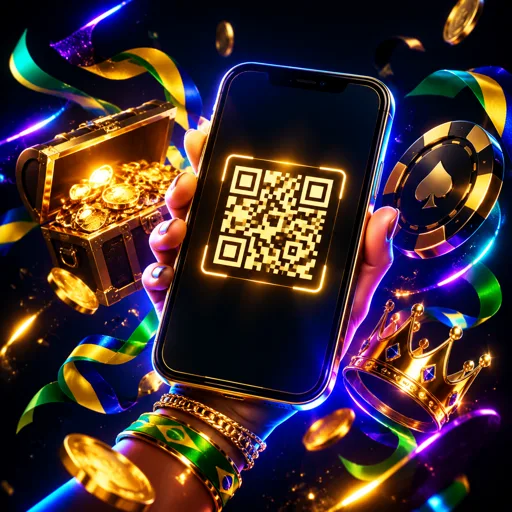 QR code para baixar o app de apostas A45 no Android e no iPhone